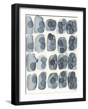 Indigo Five-Nikki Galapon-Framed Art Print