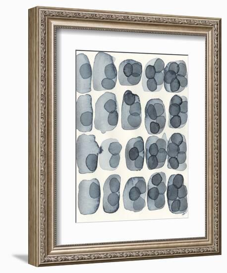 Indigo Five-Nikki Galapon-Framed Art Print