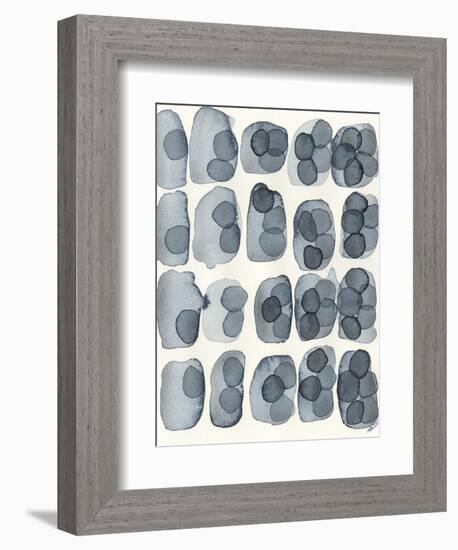 Indigo Five-Nikki Galapon-Framed Art Print