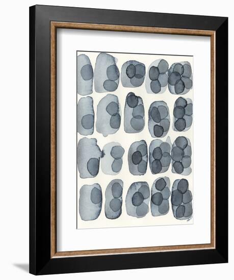 Indigo Five-Nikki Galapon-Framed Art Print