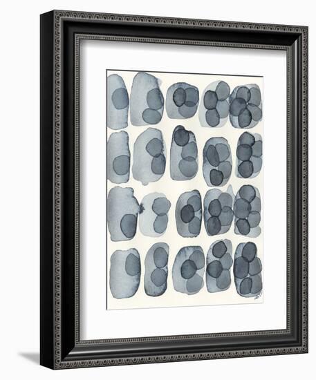 Indigo Five-Nikki Galapon-Framed Art Print