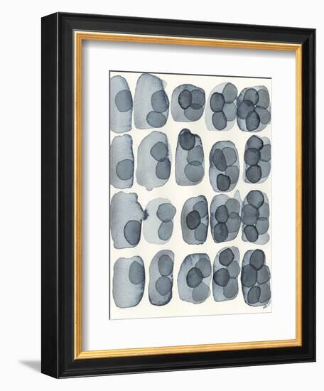 Indigo Five-Nikki Galapon-Framed Art Print