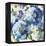 Indigo Floral Gallery-Hugo Wild-Framed Stretched Canvas