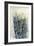 Indigo Floral II-Tim O'toole-Framed Art Print