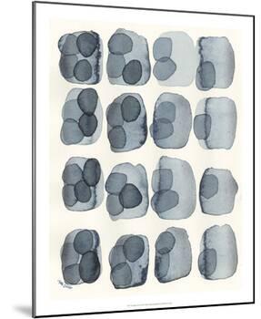 Indigo Four-Nikki Galapon-Mounted Giclee Print