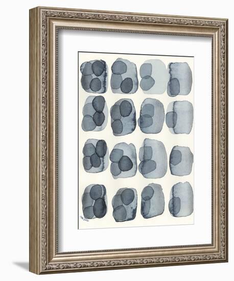 Indigo Four-Nikki Galapon-Framed Art Print