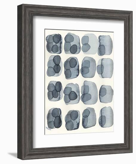 Indigo Four-Nikki Galapon-Framed Art Print