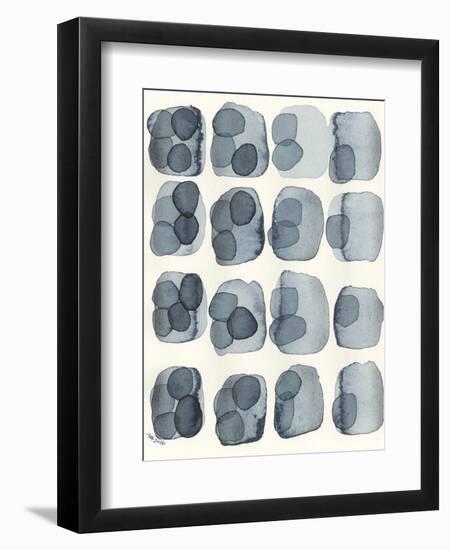 Indigo Four-Nikki Galapon-Framed Art Print