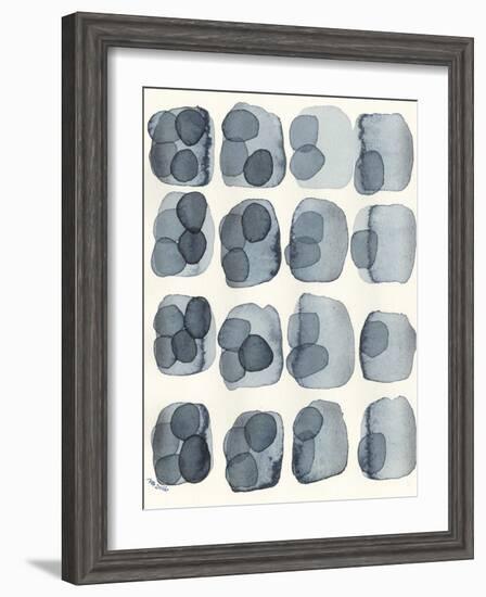 Indigo Four-Nikki Galapon-Framed Art Print