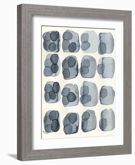 Indigo Four-Nikki Galapon-Framed Art Print