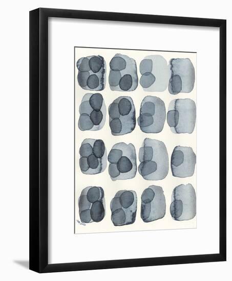 Indigo Four-Nikki Galapon-Framed Art Print