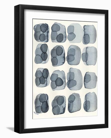 Indigo Four-Nikki Galapon-Framed Art Print