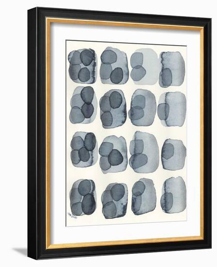 Indigo Four-Nikki Galapon-Framed Art Print