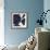 Indigo Garden I-Daphne Brissonnet-Framed Premium Giclee Print displayed on a wall