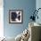 Indigo Garden I-Daphne Brissonnet-Framed Premium Giclee Print displayed on a wall