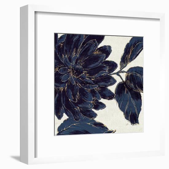 Indigo Garden I-Daphne Brissonnet-Framed Art Print