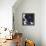 Indigo Garden II-Daphne Brissonnet-Framed Stretched Canvas displayed on a wall