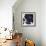 Indigo Garden II-Daphne Brissonnet-Framed Premium Giclee Print displayed on a wall