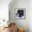 Indigo Garden II-Daphne Brissonnet-Framed Premium Giclee Print displayed on a wall