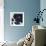 Indigo Garden II-Daphne Brissonnet-Framed Premium Giclee Print displayed on a wall