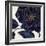 Indigo Garden II-Daphne Brissonnet-Framed Premium Giclee Print