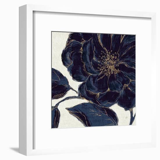 Indigo Garden II-Daphne Brissonnet-Framed Art Print