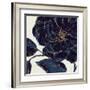 Indigo Garden II-Daphne Brissonnet-Framed Art Print