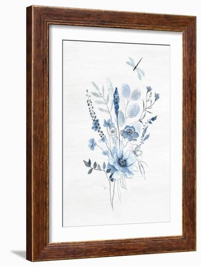 Indigo Gathering I-Janet Tava-Framed Art Print