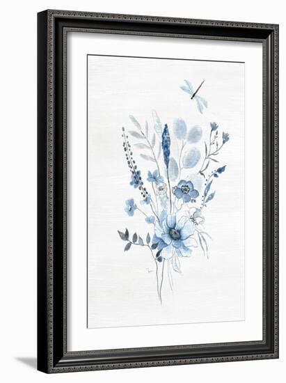 Indigo Gathering I-Janet Tava-Framed Art Print