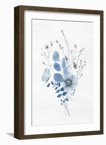 Indigo Gathering II-Janet Tava-Framed Art Print