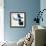 Indigo H-Franka Palek-Framed Giclee Print displayed on a wall