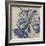 Indigo Hibiscus-Chariklia Zarris-Framed Art Print