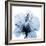 Indigo Hibiscus-Albert Koetsier-Framed Art Print