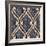 Indigo Ikat IV-Paul Brent-Framed Art Print