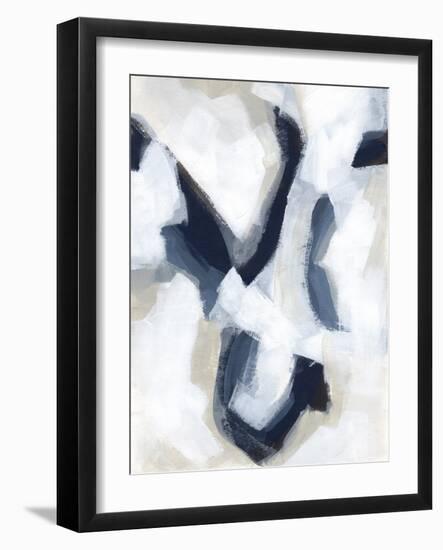 Indigo Imprint I-June Vess-Framed Art Print