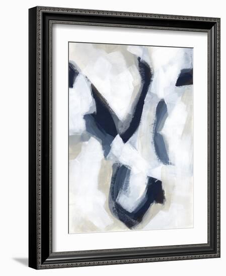 Indigo Imprint I-June Vess-Framed Art Print