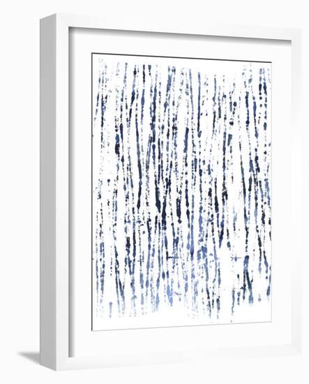 Indigo Ink Motif V-June Vess-Framed Art Print