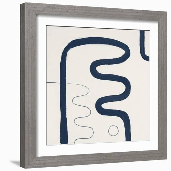 Indigo K-Franka Palek-Framed Giclee Print