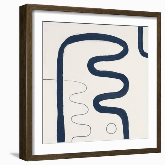 Indigo K-Franka Palek-Framed Giclee Print