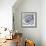 Indigo L-Franka Palek-Framed Giclee Print displayed on a wall