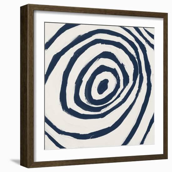 Indigo L-Franka Palek-Framed Giclee Print