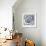 Indigo L-Franka Palek-Framed Giclee Print displayed on a wall