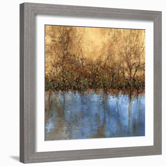 Indigo Landscape-Sloane Addison  -Framed Art Print