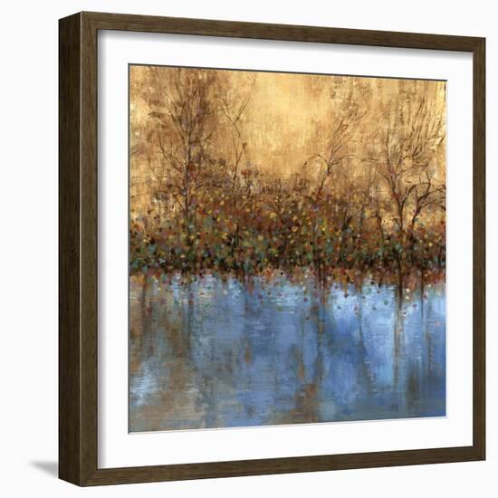 Indigo Landscape-Sloane Addison  -Framed Art Print