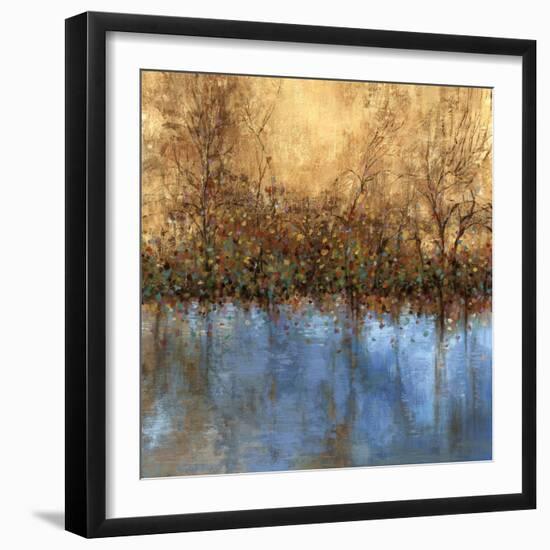 Indigo Landscape-Sloane Addison  -Framed Art Print