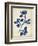 Indigo Leaf Study IV-Vision Studio-Framed Art Print