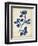 Indigo Leaf Study IV-Vision Studio-Framed Art Print