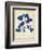 Indigo Leaf Study VI-Vision Studio-Framed Art Print