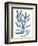 Indigo Leaves III-Megan Meagher-Framed Premium Giclee Print