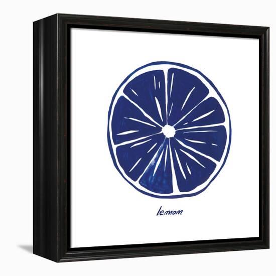 Indigo Lemon-Aimee Wilson-Framed Stretched Canvas